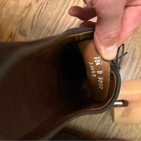 Allen Edmonds- Suede Fifth Avenue- Chocolate- 10.5D